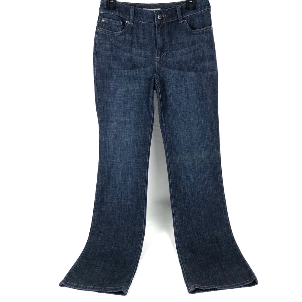 Chico’s Platinum Dark Wash Blue Jean